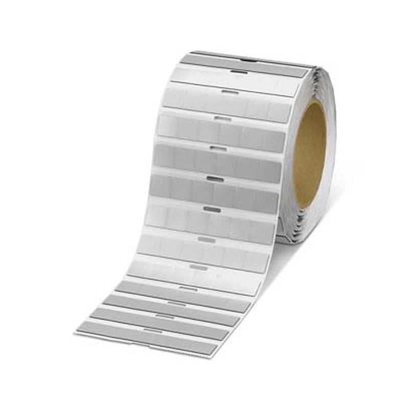 Phoenix Contact Silver Label Roll, 15 mm Width, 3000 Per Roll Qty, 15 mm