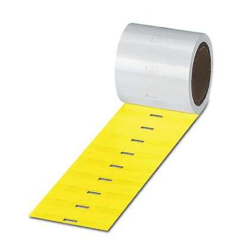 Phoenix Contact on Yellow Label, 12.5 m Length, 31 mm Width, 31 mm Label Length, 12.5 mm Label Width