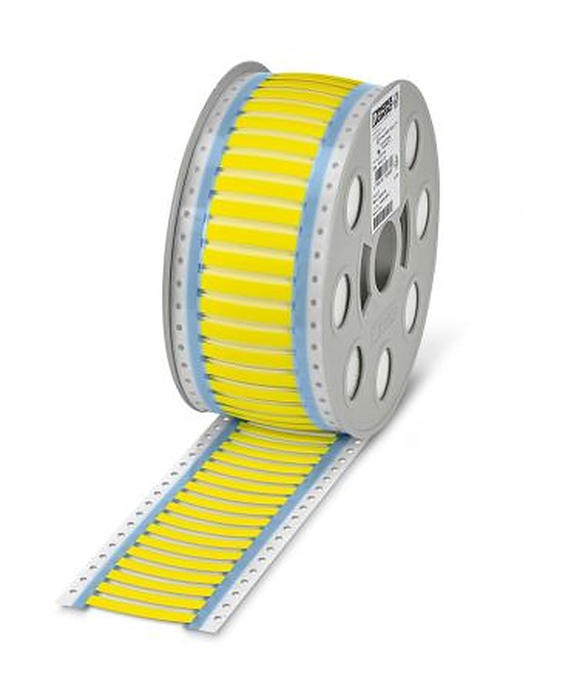 Phoenix Contact Halogen Free Heat Shrink Cable Sleeve, Yellow 4.8 mm Sleeve Dia. x 60mm Length 3:1 Ratio, WMS Series