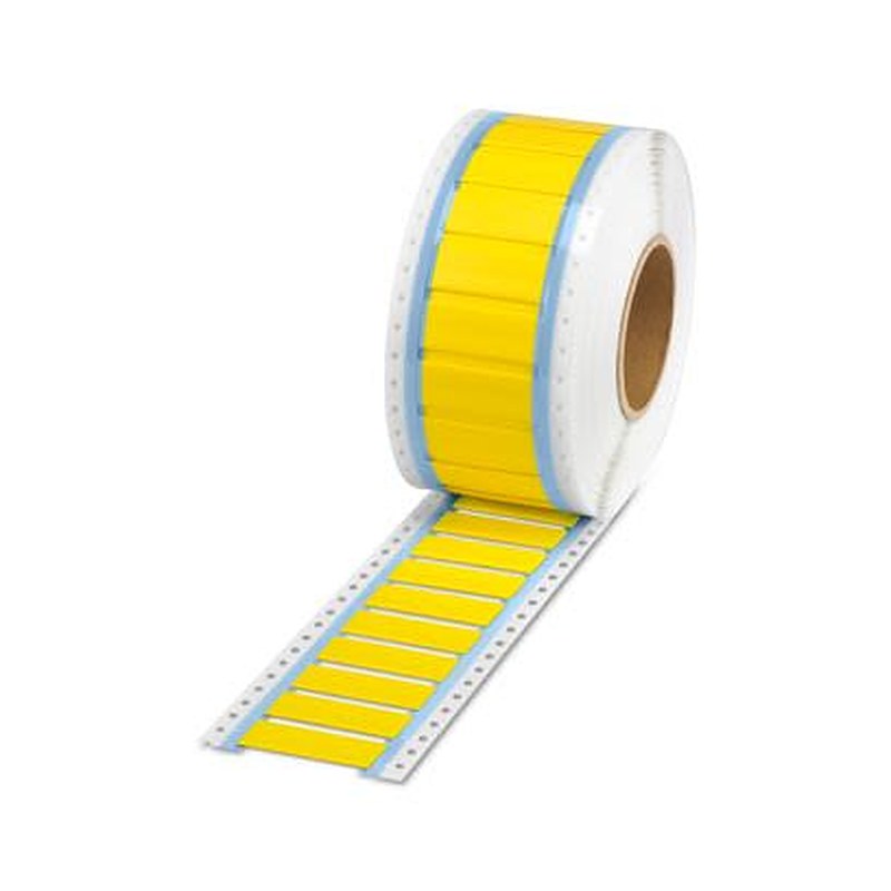 Phoenix Contact Halogen Free Heat Shrink Sleeving, Yellow, Yellow 12.7 mm Sleeve Dia. x 60mm, 60 mm Length 3:1 Ratio,
