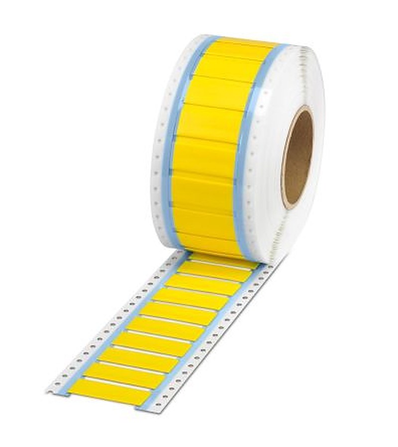 Phoenix Contact Halogen Free Heat Shrink Sleeving, Yellow 19.1 mm Sleeve Dia. x 60mm Length 3:1 Ratio, WMS Series