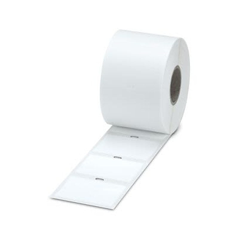 Phoenix Contact White Label, 70 mm Width, 1000 Per Roll Qty, 50 mm