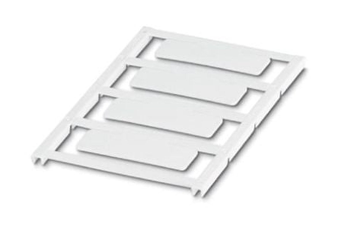 Phoenix Contact Panel Marker, 49 mm Length 0803227 White