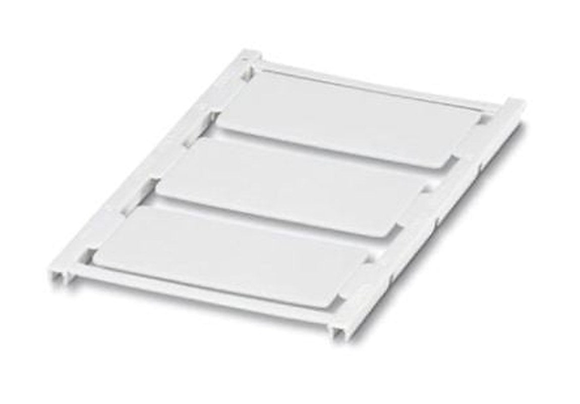 Phoenix Contact Panel Marker, 60 mm Length 0803228 White