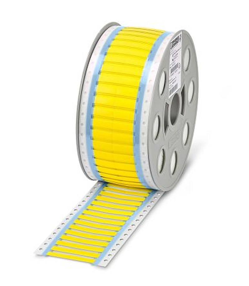 Phoenix Contact Halogen Free Heat Shrink Sleeving, Yellow 4.8 mm Sleeve Dia. x 30mm Length 3:1 Ratio, WMS Series