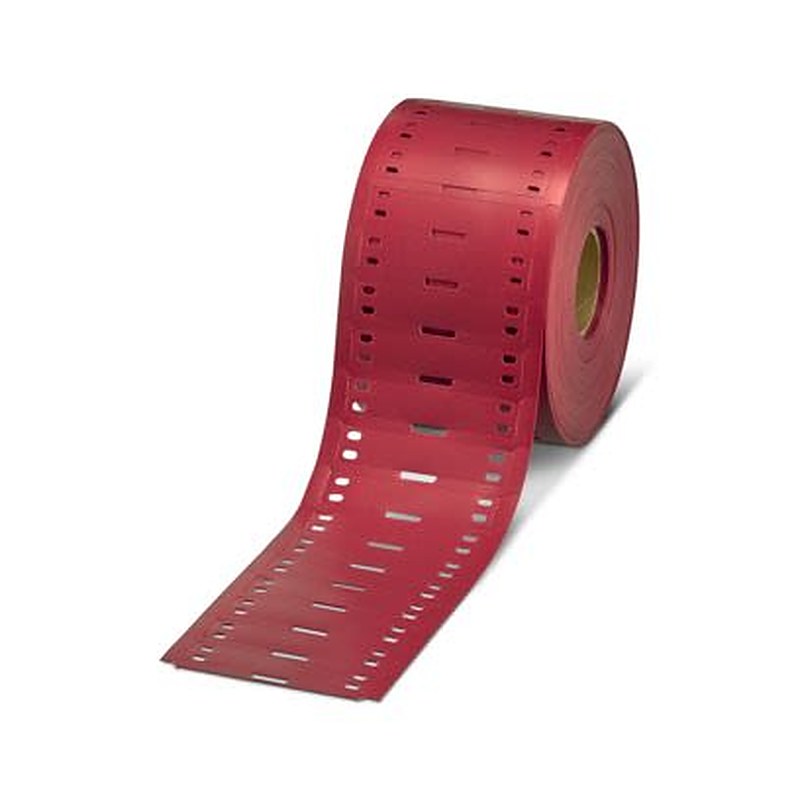 Phoenix Contact WMTB HF Cable Tie Cable Marker, Red, Pre-printed "0", 136 mm Cable Red, 6 mm Cable, 0803315
