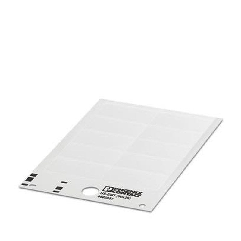 Phoenix Contact, USEMT Polyester Label Card for use with Devices In The Control Cabinet