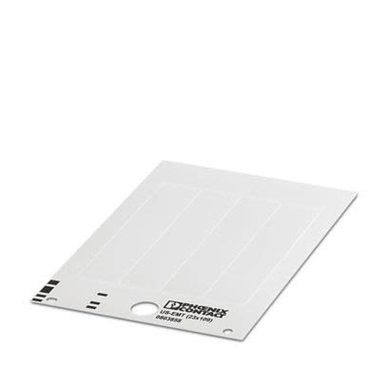 Phoenix Contact, US-EMT Polyester Terminal Marker for use with THERMOMARK CARD, THERMOMARK PRIME