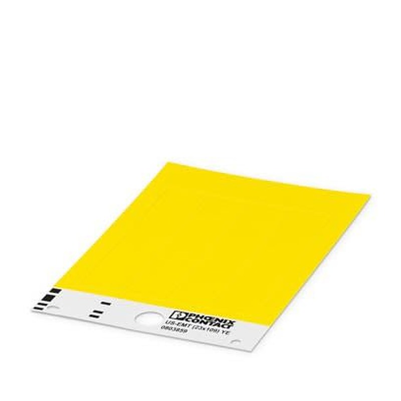 Phoenix Contact, US-EMT Polyester Terminal Marker for use with THERMOMARK CARD, THERMOMARK PRIME