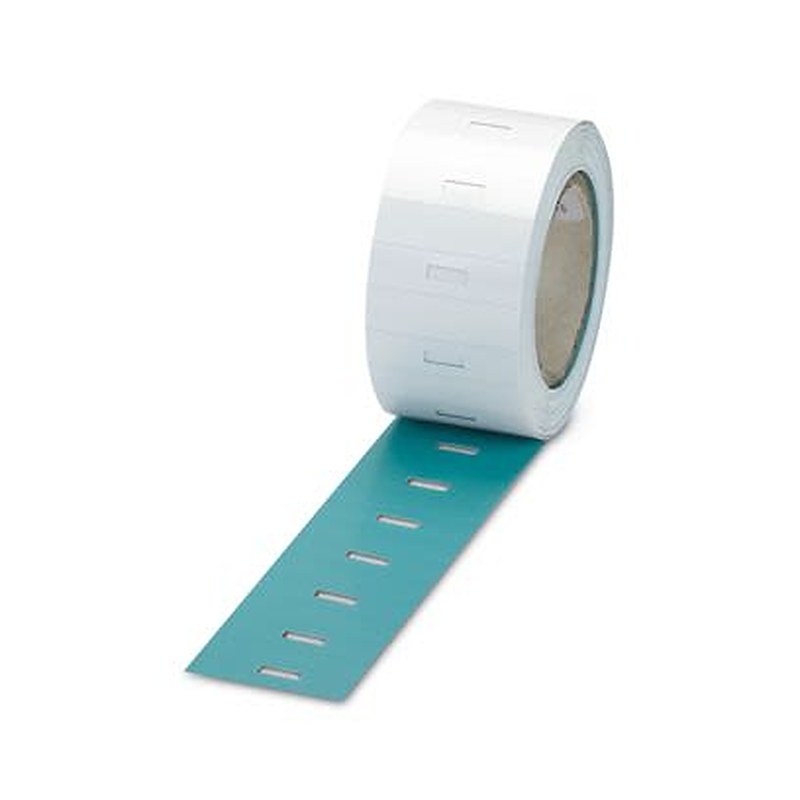 Phoenix Contact Pastel Turquoise Label Roll, 38.2 mm Width, 500 Per Roll Qty, 38.2 mm