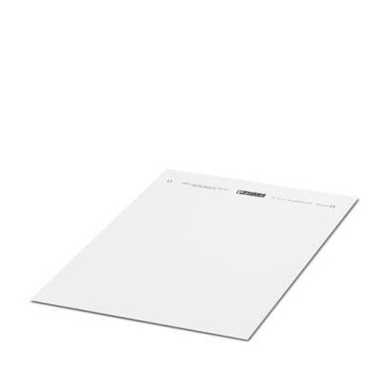 Phoenix Contact, SKU3 Polyester Marker Card for use with Terminal Block