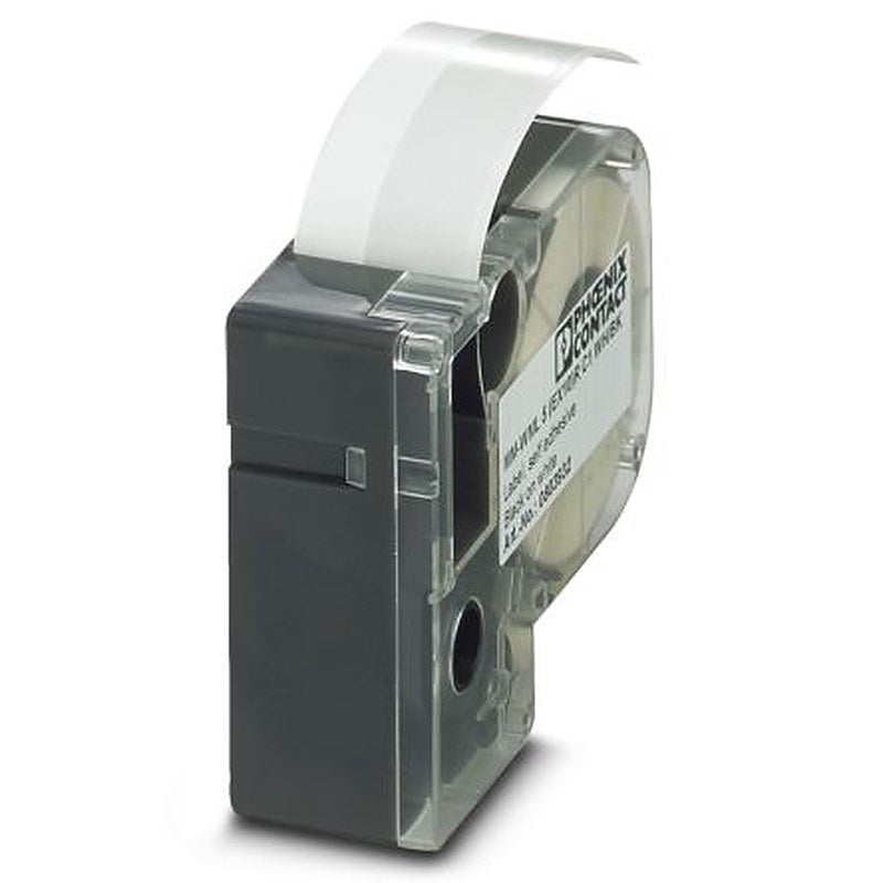 Phoenix Contact MM-WML 5 (EX10)R C1 WH/BK Cable Marker, White, 0803932