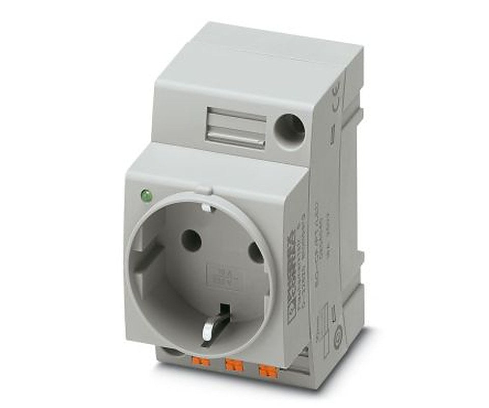 Phoenix Contact EO-CF Series Mains Socket, 16A Push-in