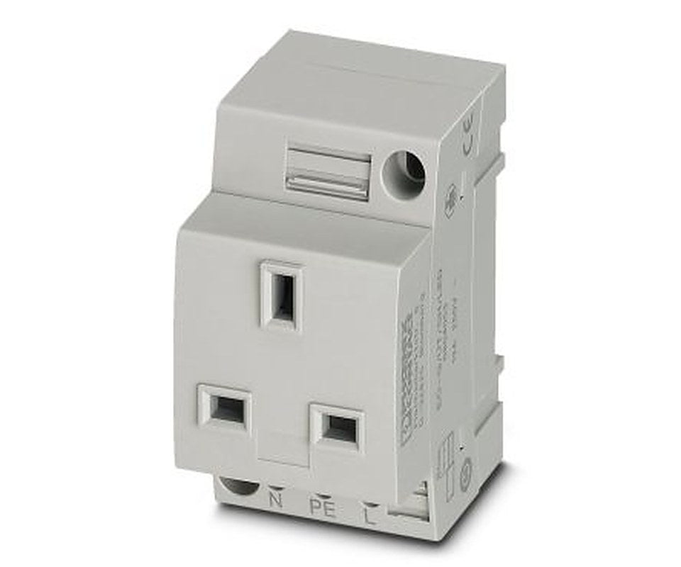 Phoenix Contact EO-G Series Mains Socket, 13A Screw