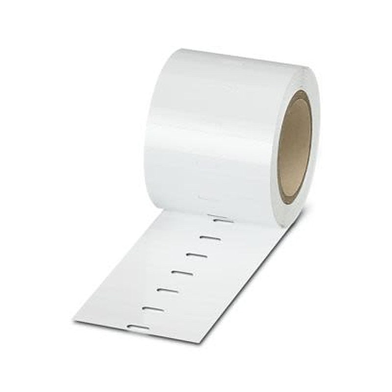 Phoenix Contact White Label Roll, 60 mm Width, 2500 Per Roll Qty, 10 mm