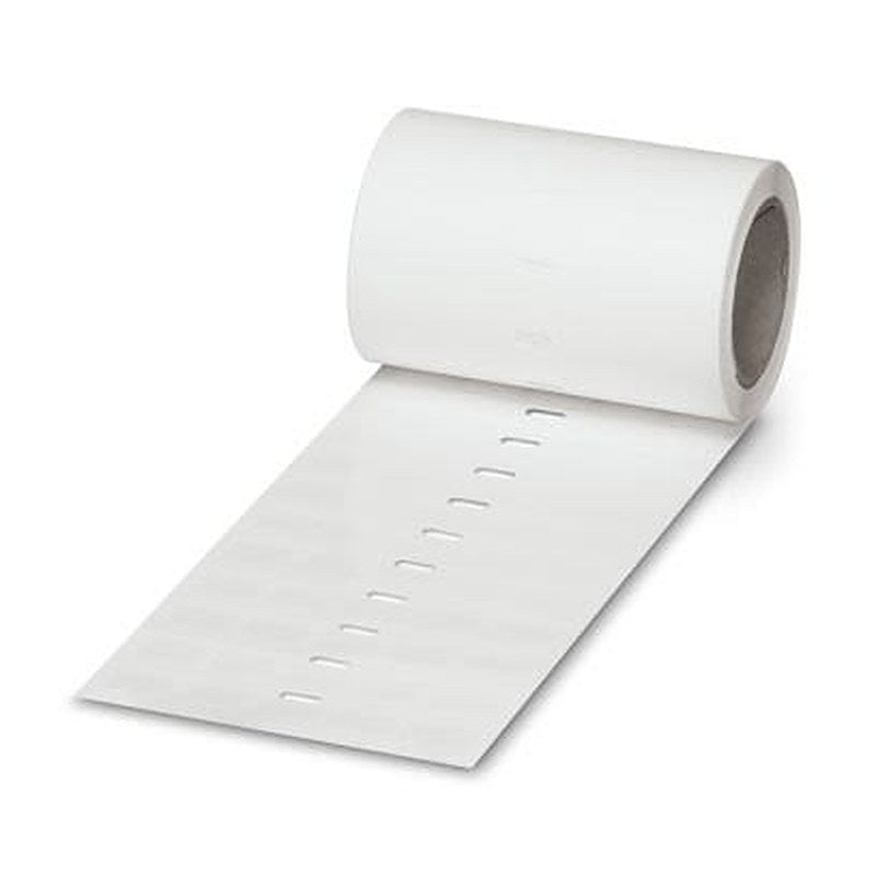 Phoenix Contact White Label, 15 mm Width, 2500 Per Roll Qty, 9 mm