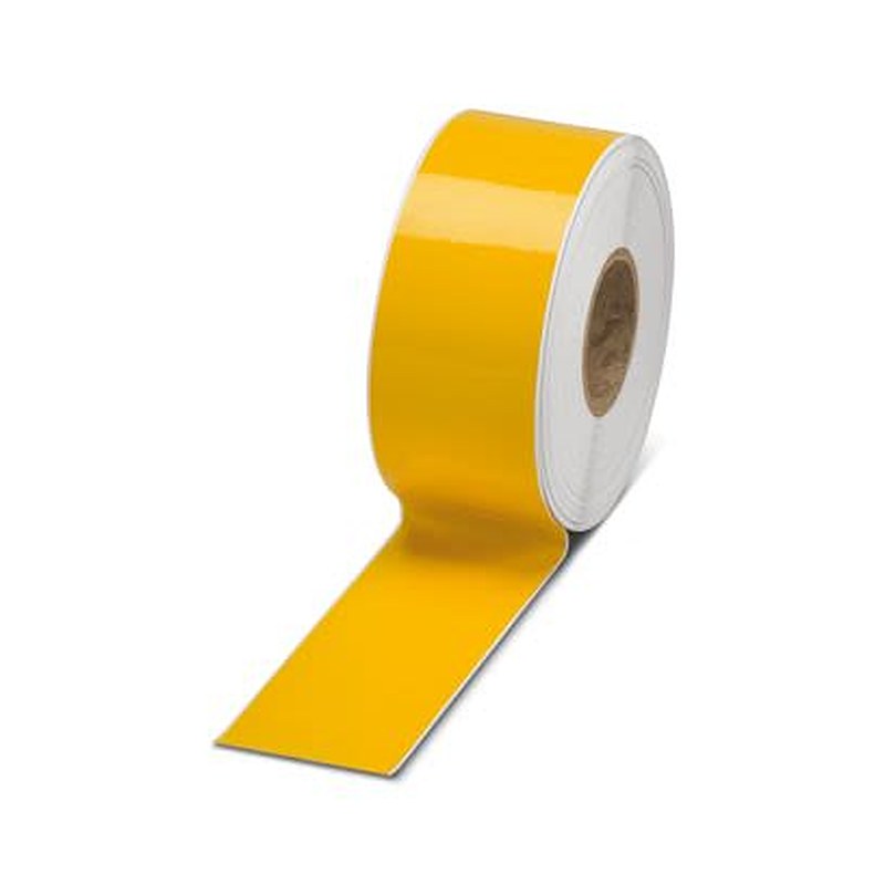 Phoenix Contact Yellow Label, 48000 mm Width, 1 Per Roll Qty, 48000 mm