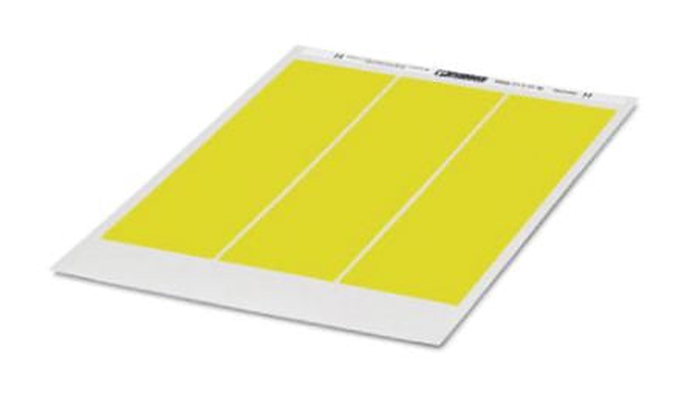 Phoenix Contact Panel Marker, 6 mm Length 0807096 Yellow