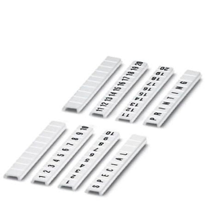 Phoenix Contact, ZBF 4 LGS Polyamide Marker Strip for use with Terminal Block