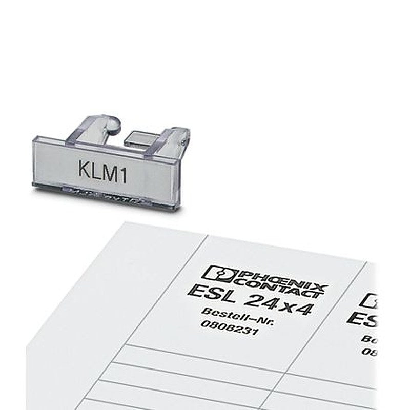Phoenix Contact, KLM 1 + ESL 24X4 Marker Carrier for use with Terminal Block