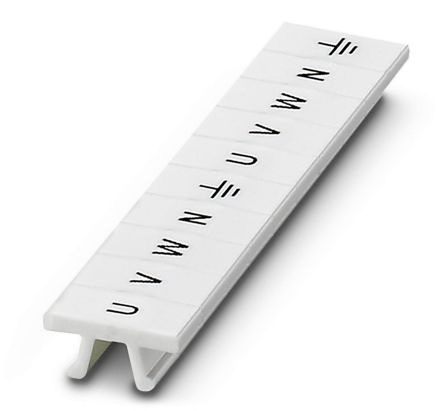 Phoenix Contact, ZB 5.08.LGS:U-N Polyamide Marker Label for use with Terminal Block