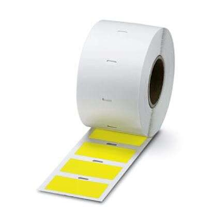 Phoenix Contact on Yellow Label, 25 m Length, 51 mm Width, 25 mm Label Length, 51 mm Label Width