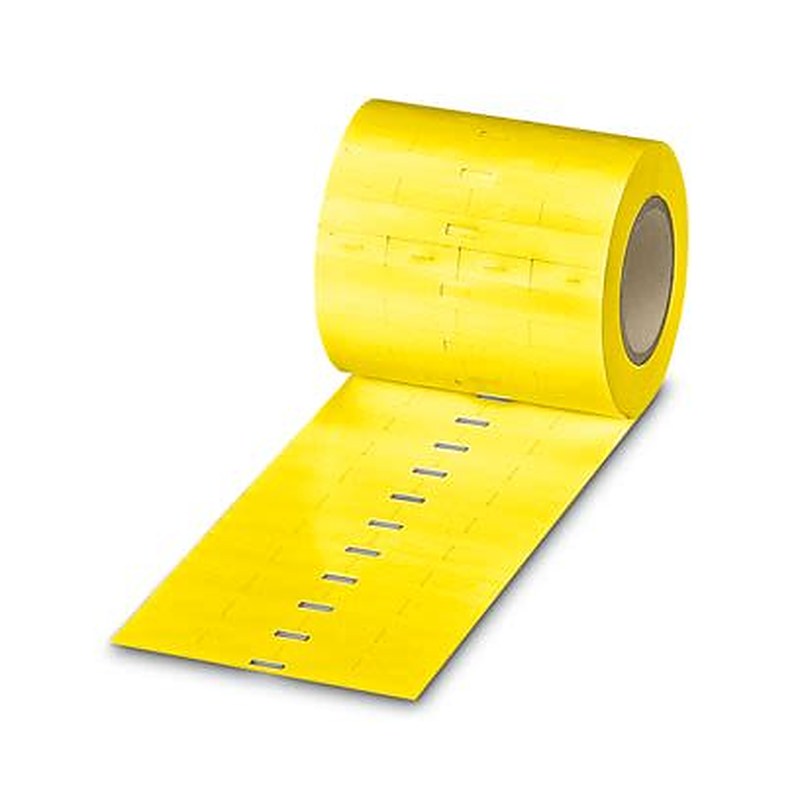 Phoenix Contact Yellow Label Roll, 23 mm Width, 5000 Per Roll Qty, 4 mm