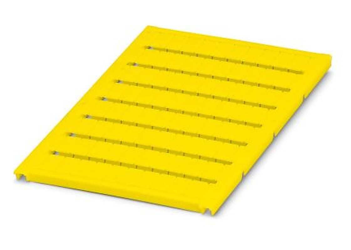 Phoenix Contact, UC-TM6 YE Polyamide Terminal Marker for use with Modular Terminal Block