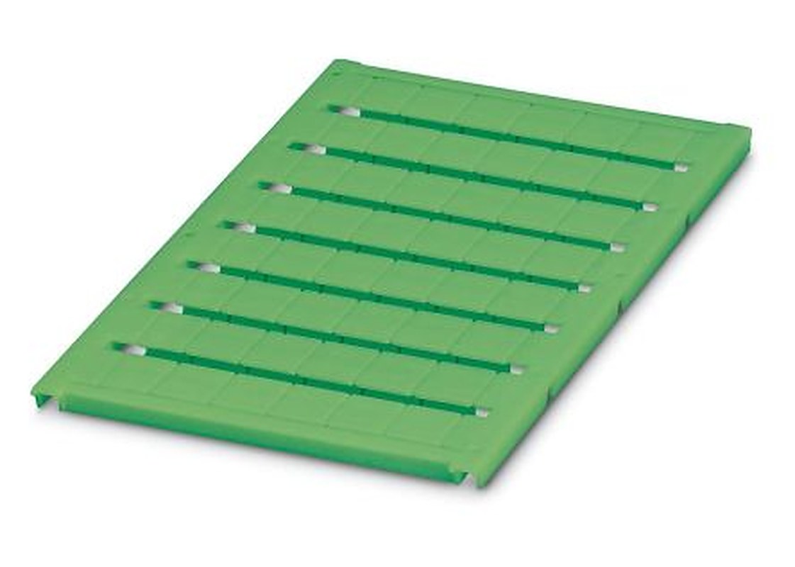Phoenix Contact, UC-TM 10 GN Polyamide Marker Label for use with Terminal Block