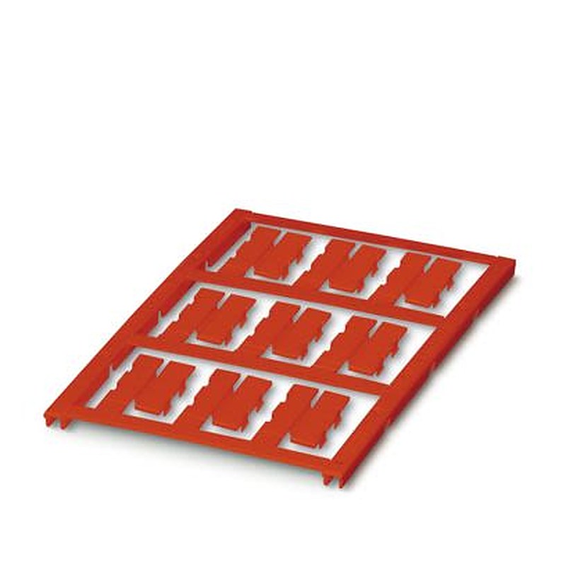 Phoenix Contact UC-WMC Clip-On Cable Marker, Red, 4.4 mm Cable Red, 2.8 mm Cable, 0818904