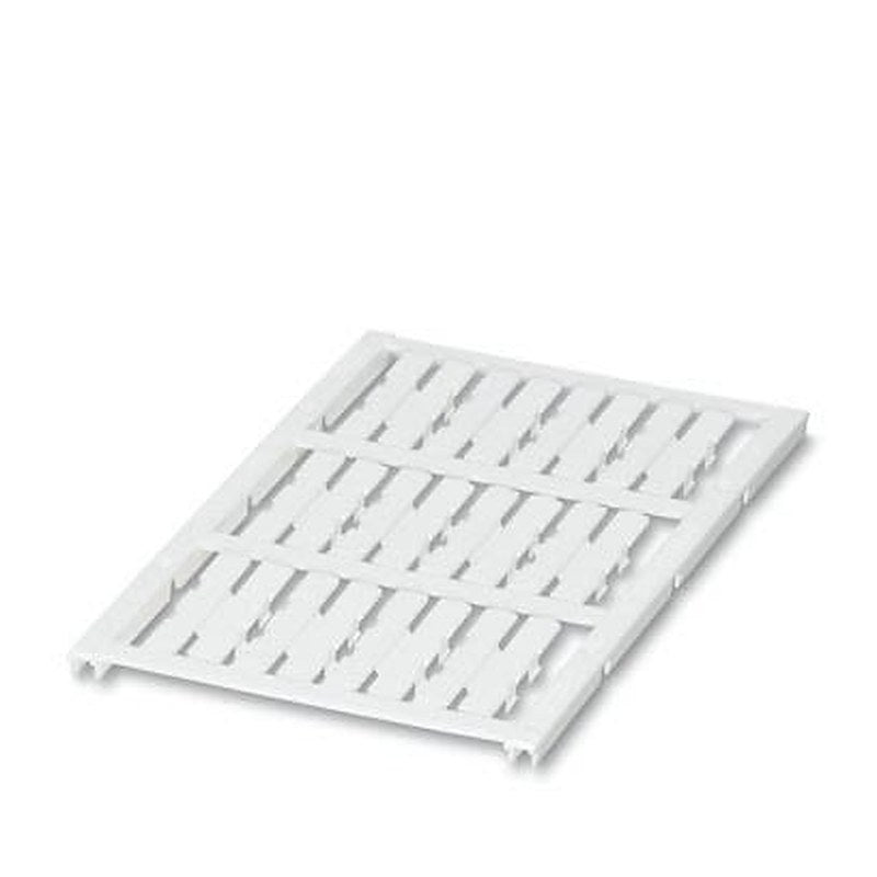 Phoenix Contact UC-WMC Clip-On Cable Marker, White, 3.1 mm Cable White, 1.9 mm Cable, 0819631