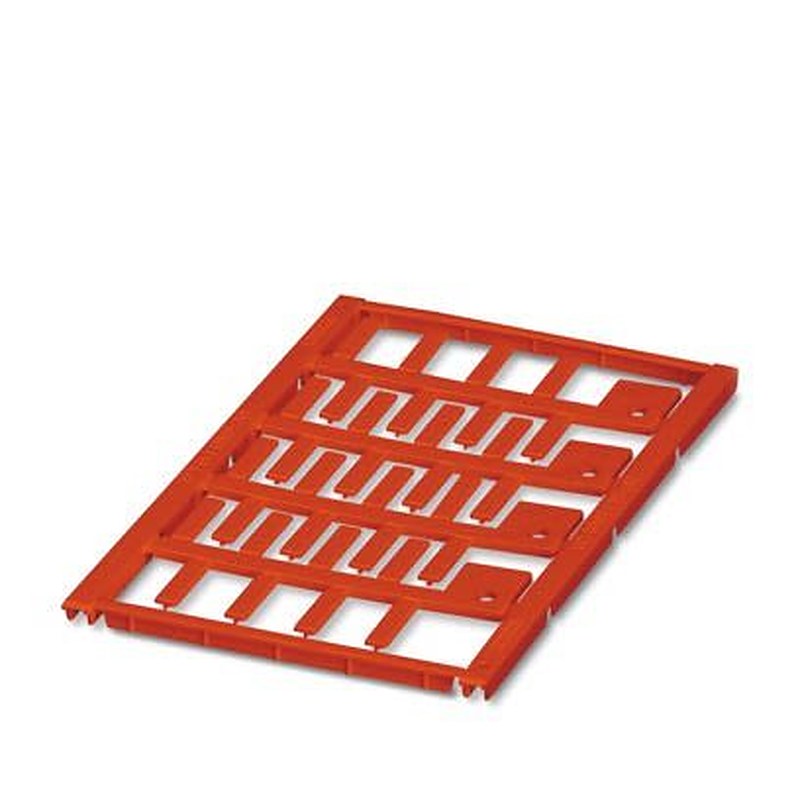 Phoenix Contact UC-WMT Cable Marker, Red, Pre-printed "0", 0821043 Flammability rating according to UL