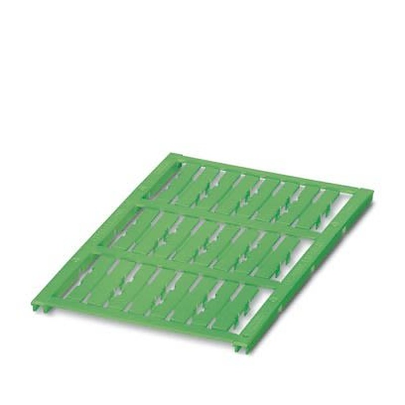 Phoenix Contact UC-WMC Clip-On Cable Marker, Green, 3.1 mm Cable Green, 1.9 mm Cable, 0823876