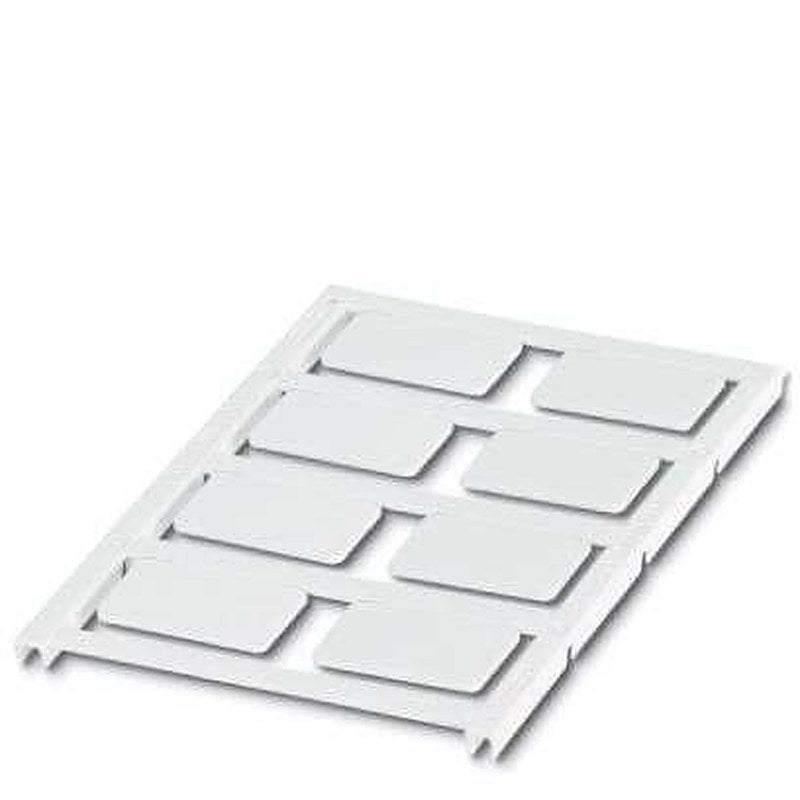Phoenix Contact on White Label, 17.6 mm Length, 27 mm Width, 17.6 mm Label Length, 27 mm Label Width