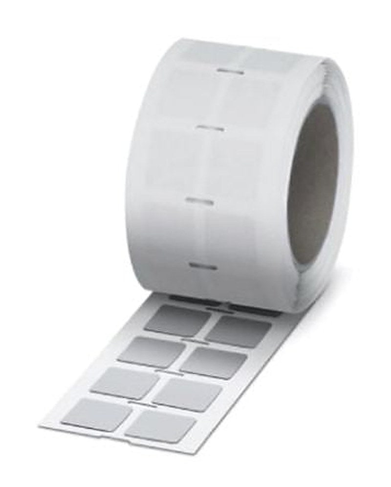 Phoenix Contact Panel Marker, 22 mm Length 0825528 Silver