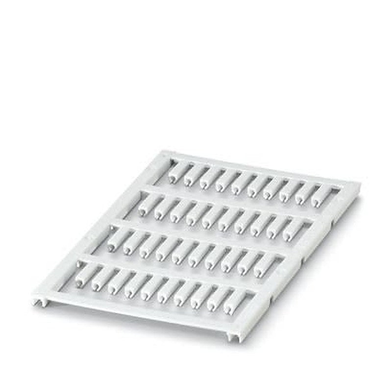Phoenix Contact UC-WMCO Slide-On Cable Marker, White, Pre-printed "0", 2.1 mm Cable White, 1.6 mm Cable, 0827120