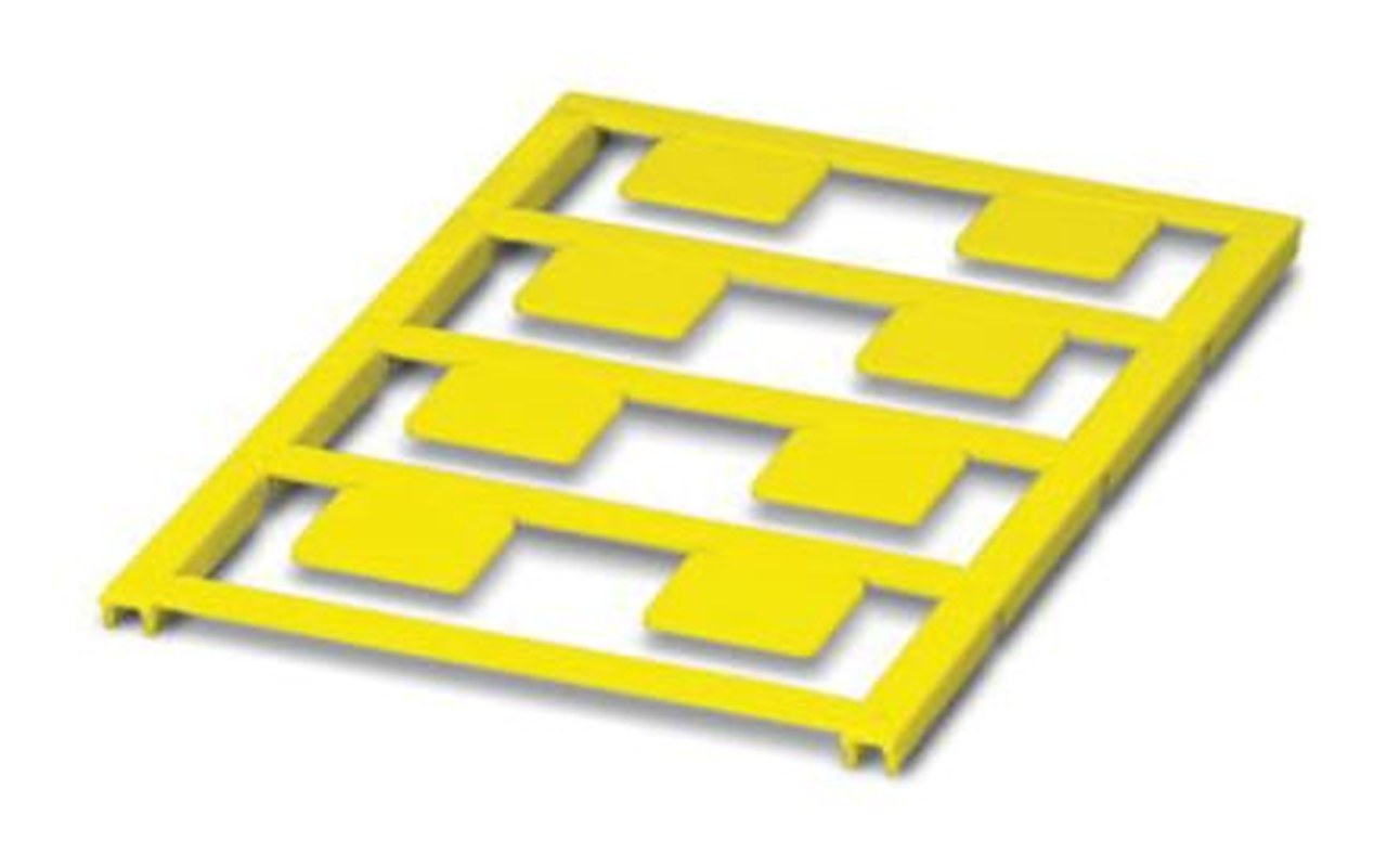 Phoenix Contact Panel Marker, 17 mm Length 0827886 Yellow