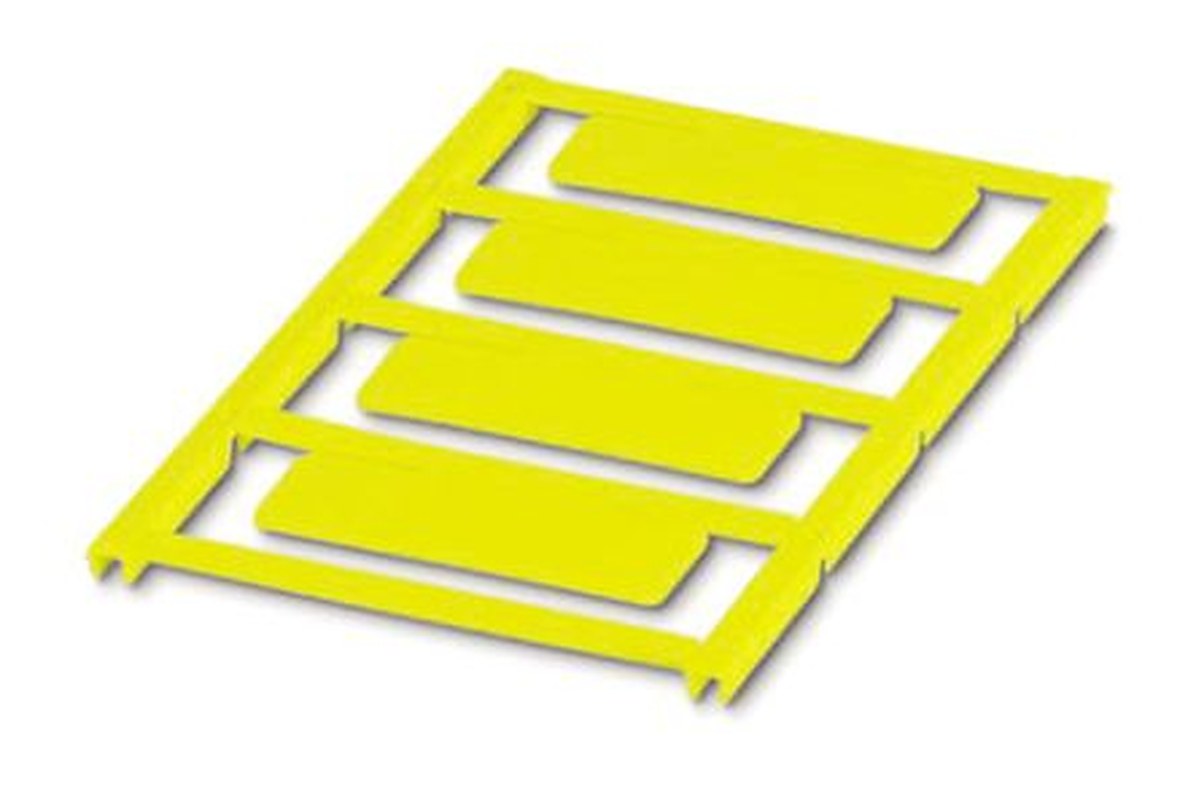 Phoenix Contact Panel Marker, 49 mm Length 0827904 Yellow