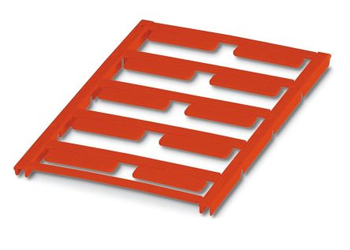 Phoenix Contact, UC-EMP (27X8) RD Polyamide Terminal Block Marker for use with Terminal Block