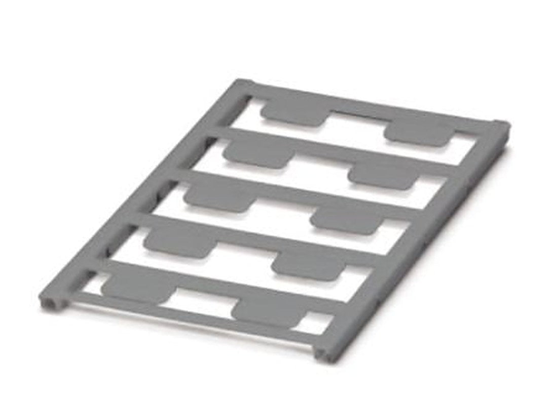 Phoenix Contact Panel Marker, 17 mm Length 0828096 Silver