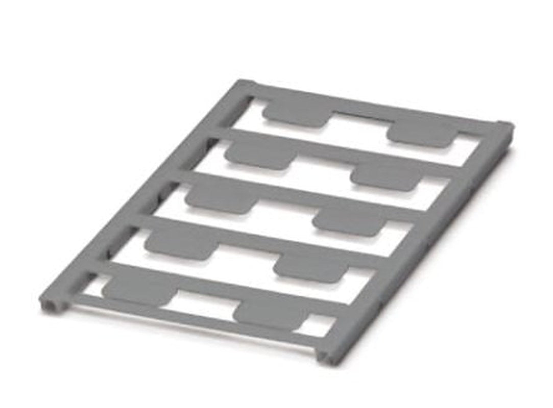 Phoenix Contact Panel Marker, 20 mm Length 0828097 Silver