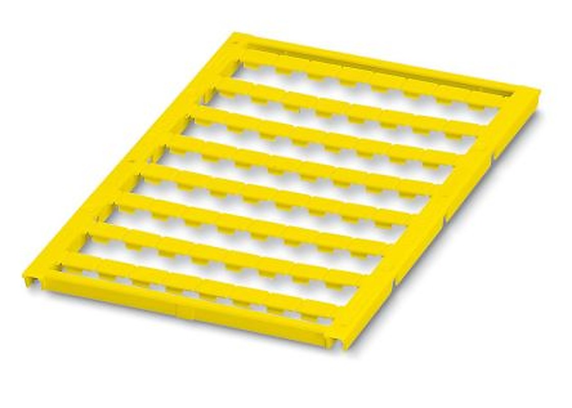 Phoenix Contact, UC1-TMF 8 YE Polyamide Marker Label for use with Terminal Block