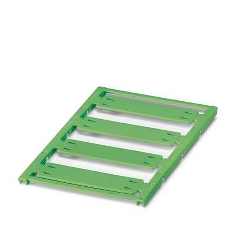 Phoenix Contact UC-WMTB Cable Marker, Green, Pre-printed "0", 0828382 Flammability rating according to UL 94 V2