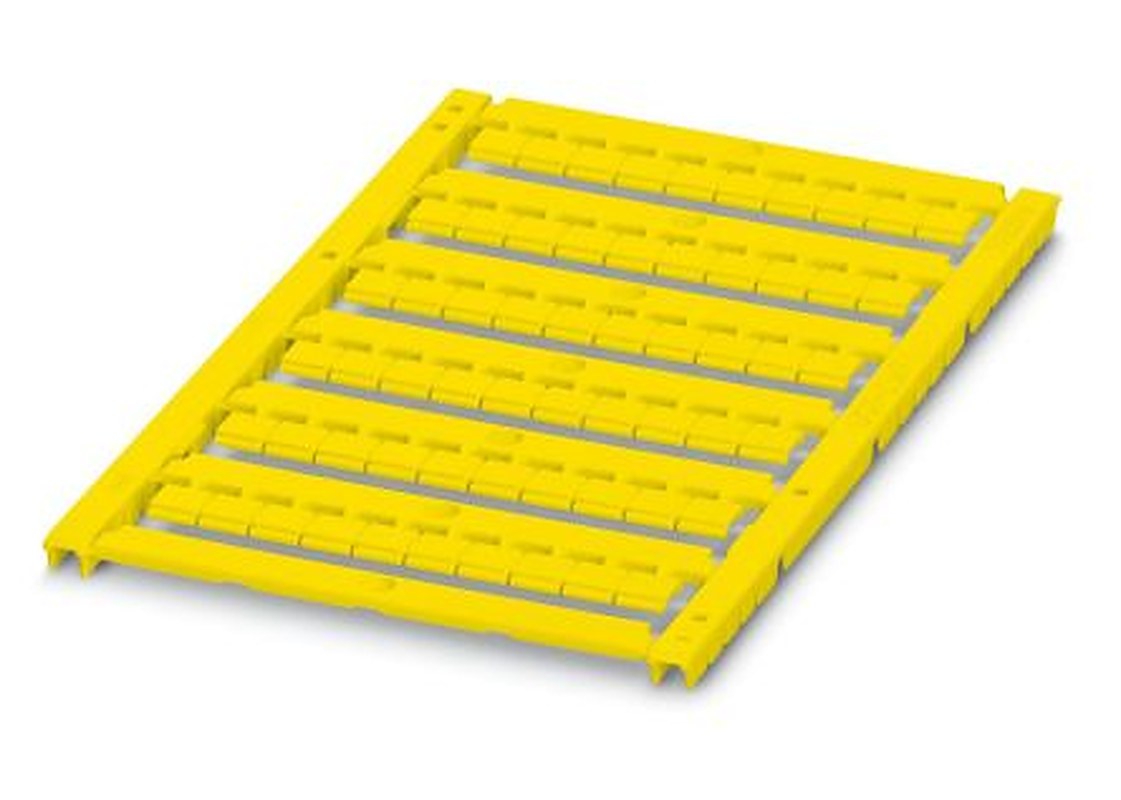 Phoenix Contact, UCT-TMF 6 YE Polycarbonate Marker Label for use with Terminal Block