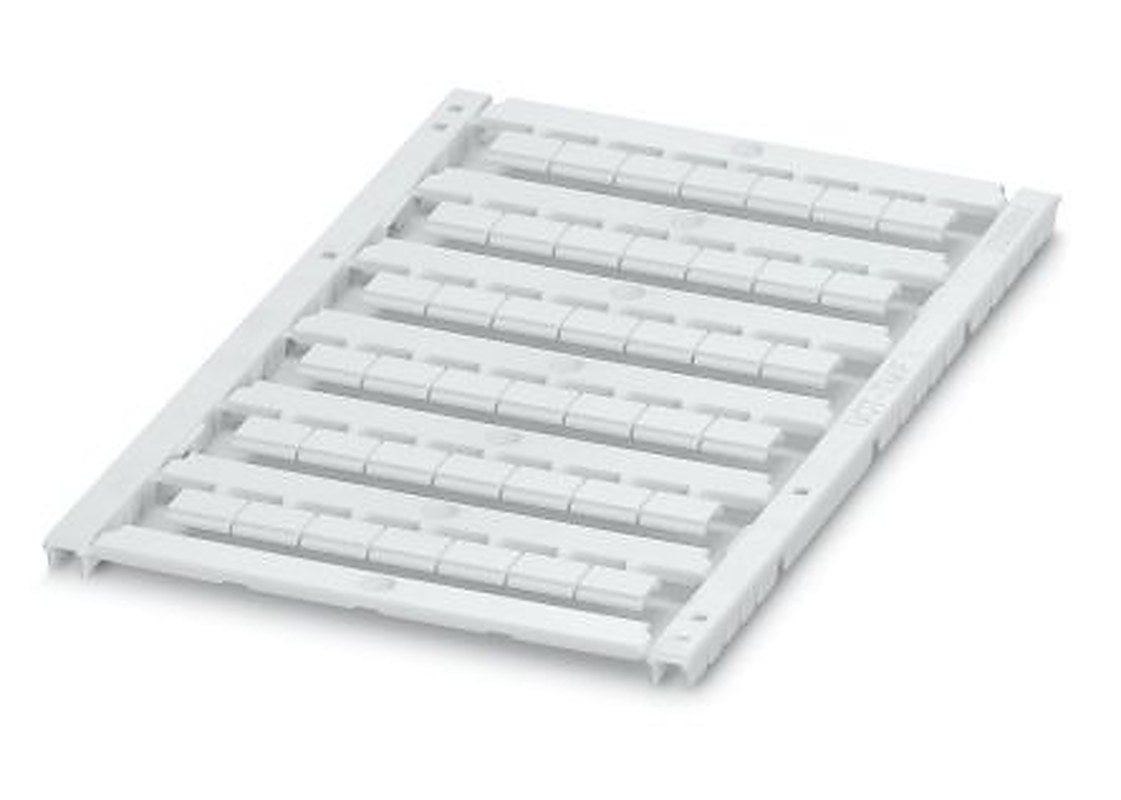 Phoenix Contact, UCT-TMF 8 Polycarbonate Terminal Marker for use with Modular Terminal Block