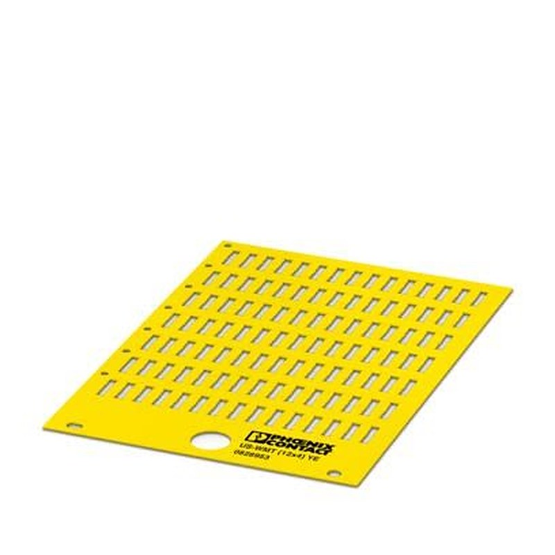 Phoenix Contact US-WMT Cable Marker, Yellow, 0828953 Flammability rating according to UL
