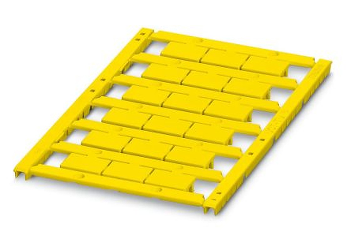 Phoenix Contact, UCT-TM 16 YE Polycarbonate Marker Label for use with Terminal Block