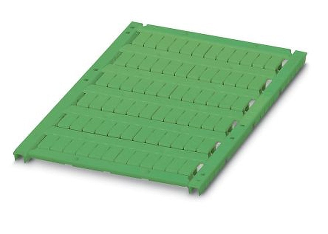 Phoenix Contact, UCT-TM 5 GN Polycarbonate Marker Label for use with Terminal Block