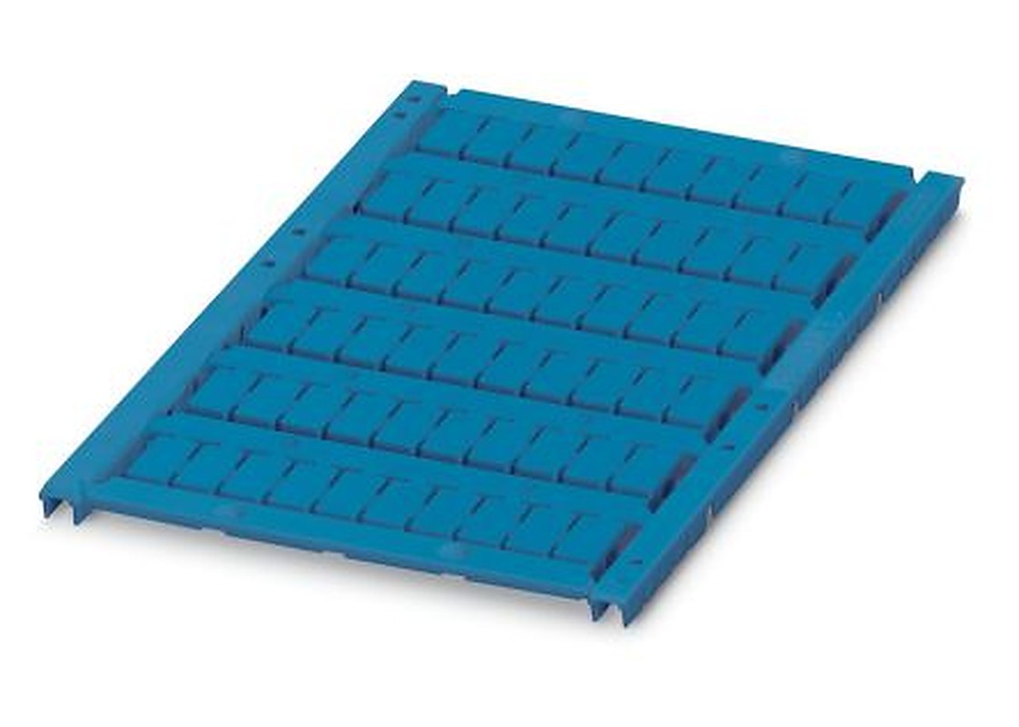 Phoenix Contact, UCT-TM 6 BU Polycarbonate Marker Label for use with Terminal Block