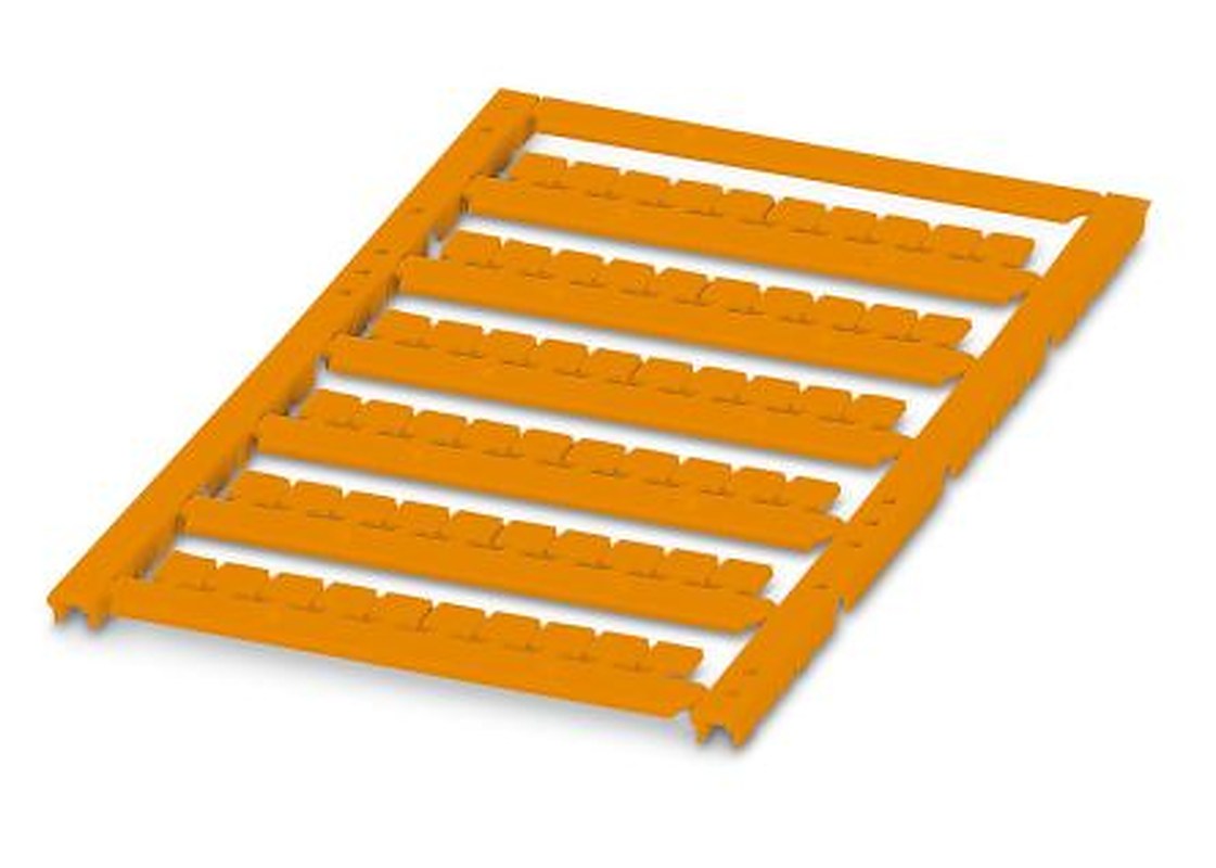 Phoenix Contact, UCT1-TMF 6 OG Polycarbonate Marker Label for use with Terminal Block